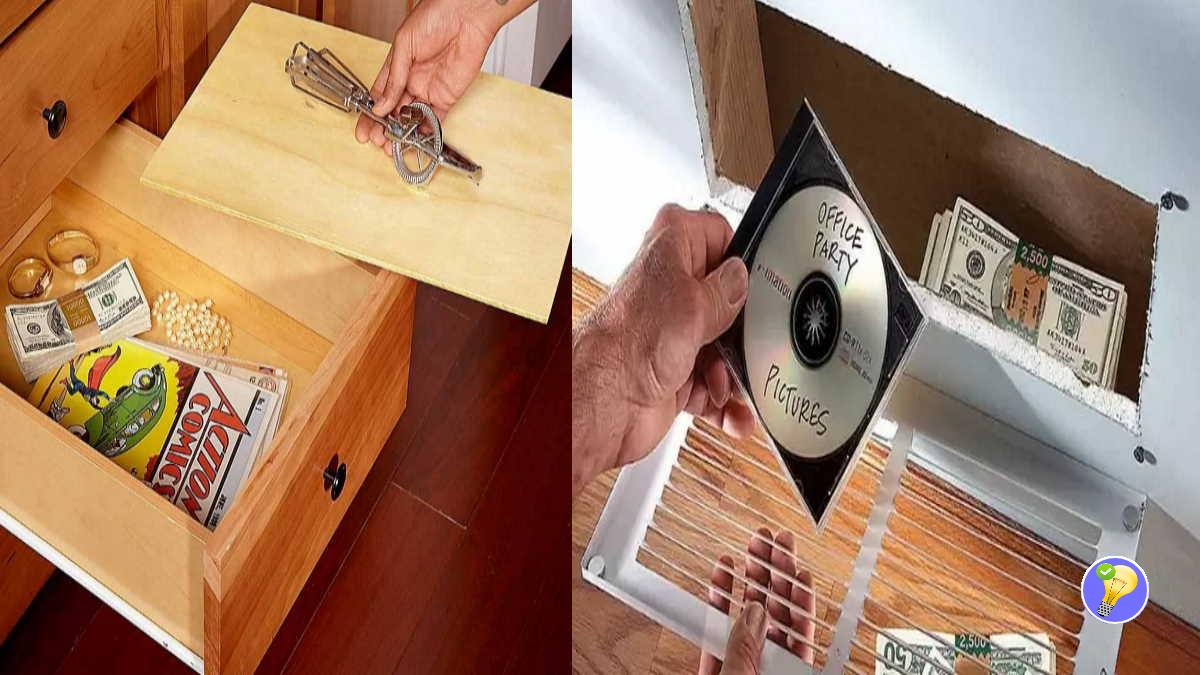 23 Idées De Cachettes Secrètes Pour Vos Objets De Valeur - Page 3 Sur 3