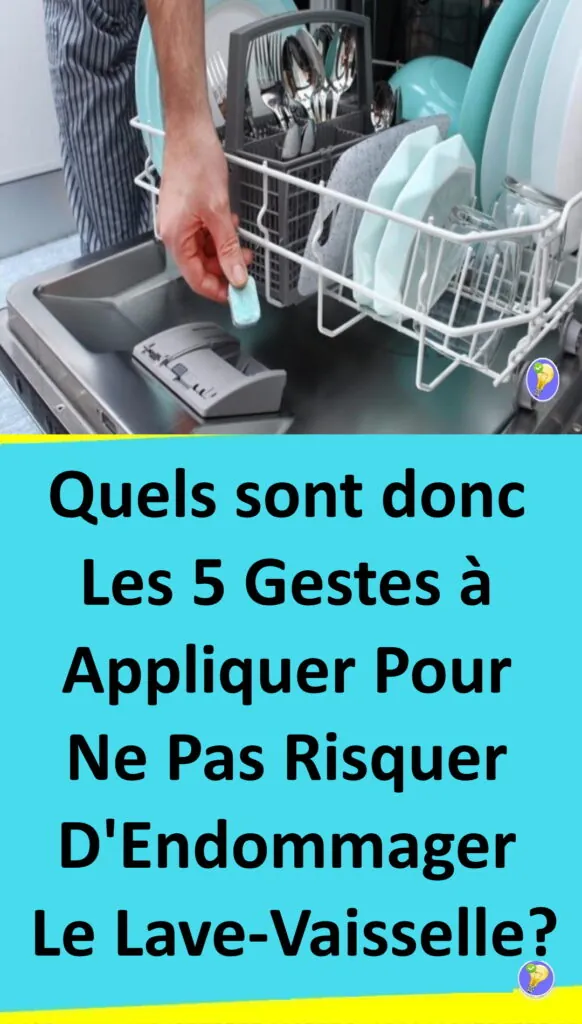 5 Erreurs à éviter avec son lave-vaisselle 