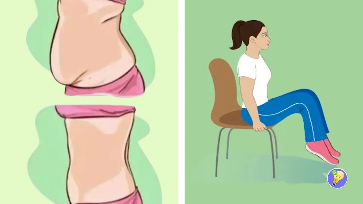 5 Exercices sur Chaise pour Avoir un Ventre Tonique