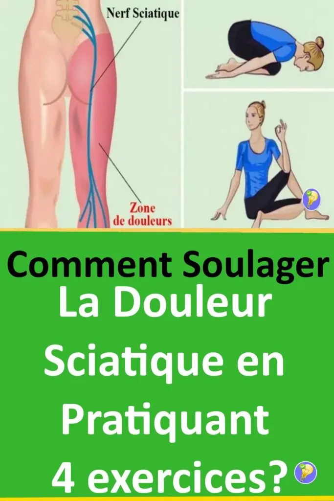 4 exercices pour soulager la douleur sciatique 