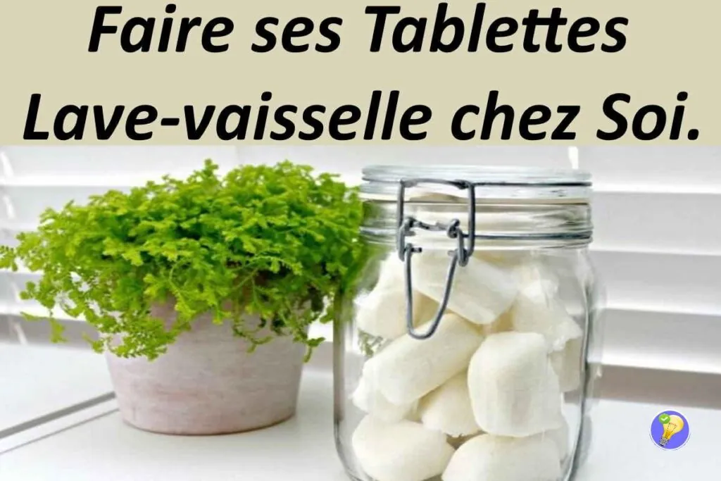 Preparer vos Tablettes Lave-vaisselle chez vous 