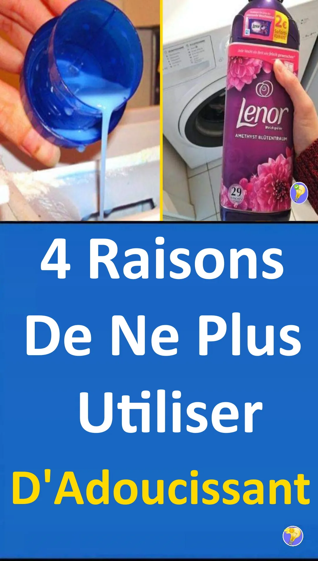 raisons de ne plus utiliser d'adoucissant 