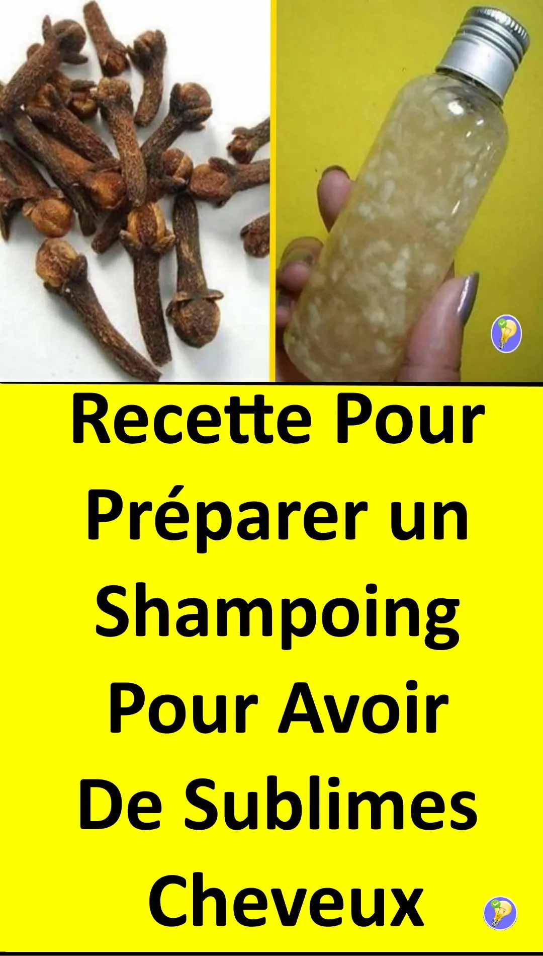 Un shampoings avec 2 Ingrédients Naturels pour avoir de sublimes cheveux 