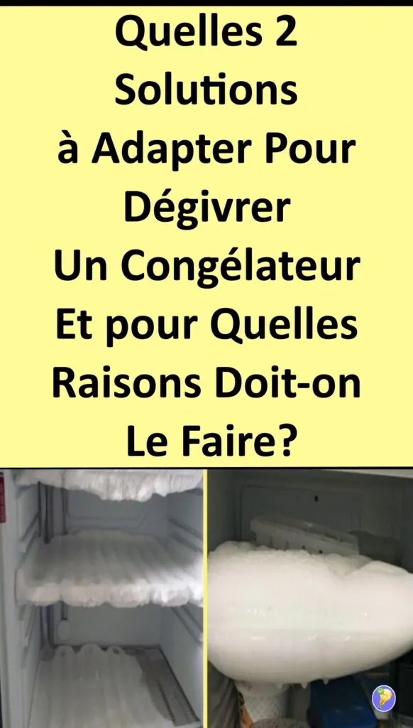 Des astuces pour dégivrer un congélateur 