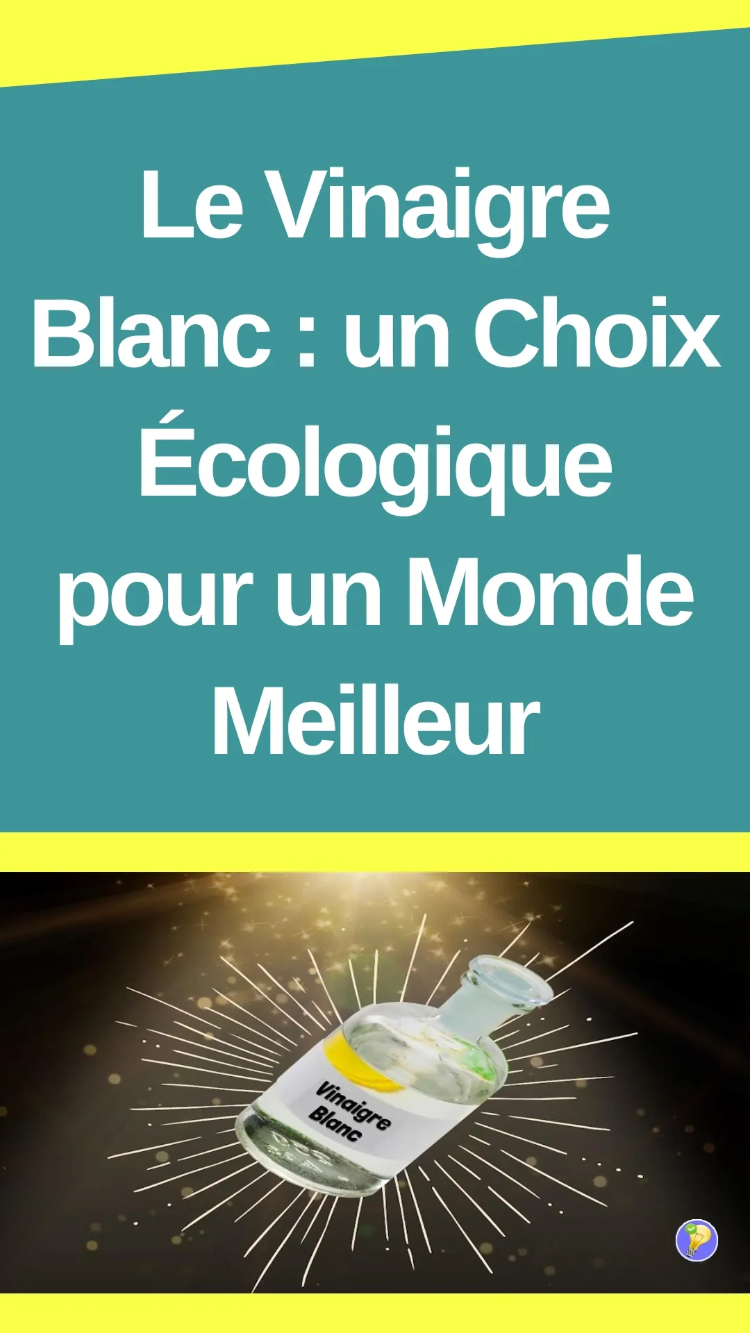 Utilisations écologiques et économiques du vinaigre blanc 
