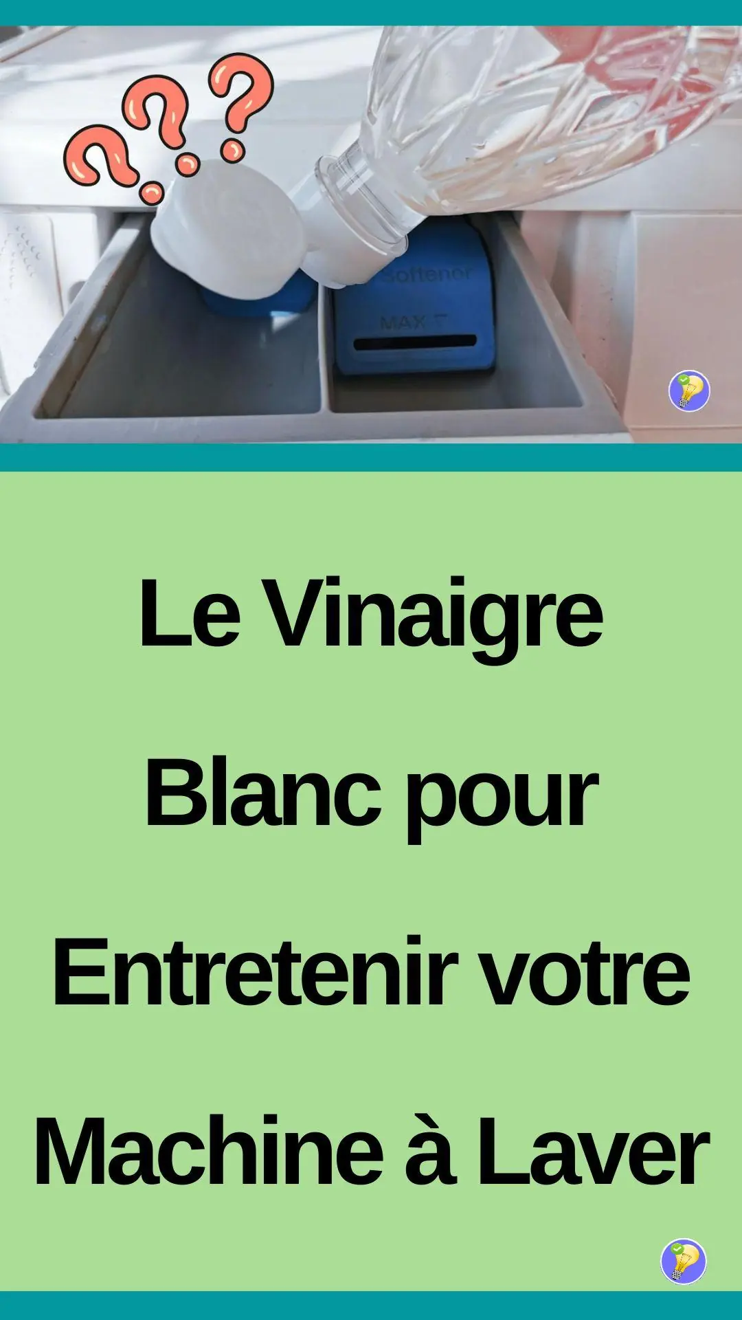 Astuces pour entretenir sa machine à laver avec le vinaigre blanc 